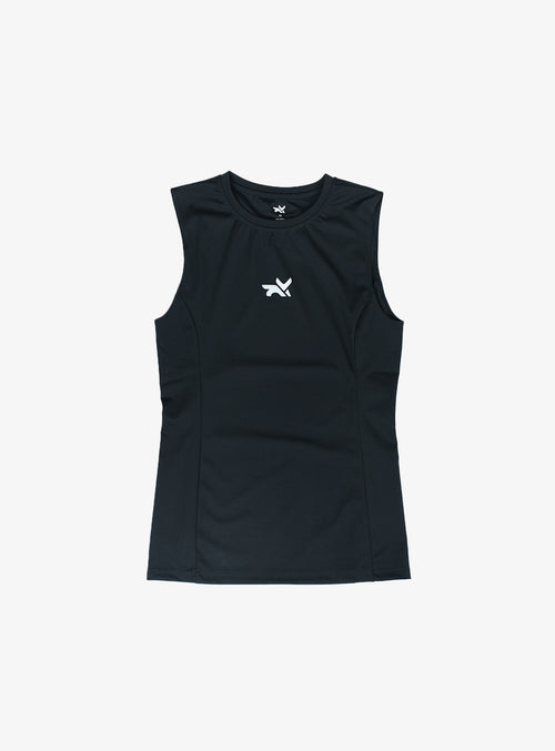 HEAVYWEIGHT COMPRESSION TANK V2 - STRAIGHT BLACK
