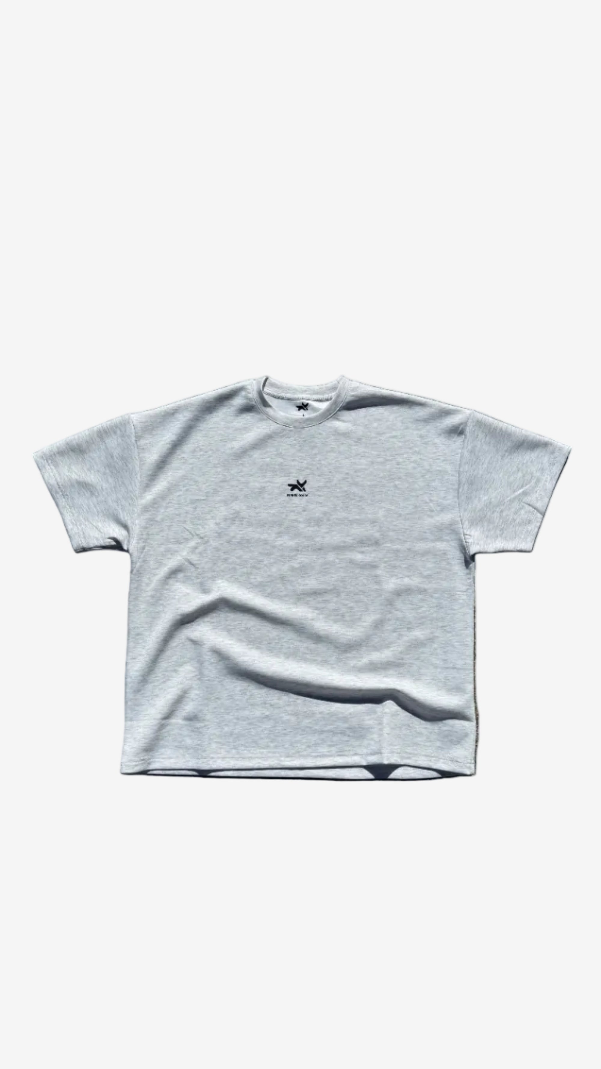 OVERSIZED TRAINING T-SHIRT - ASH GREY