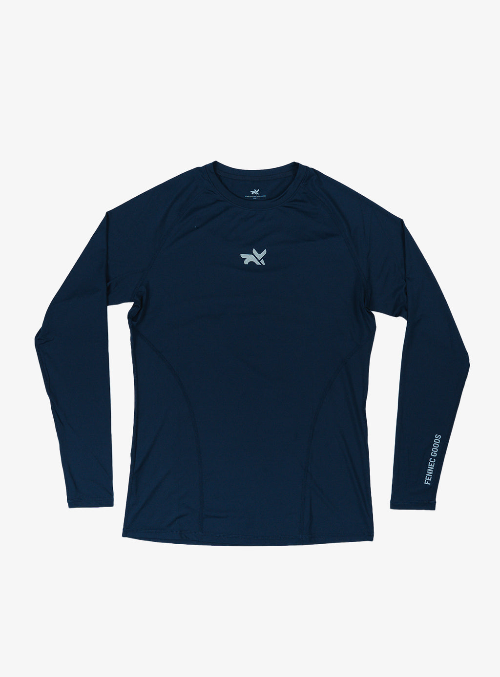 LIGHTWEIGHT LONG SLEEVE COMPRESSION TOP - SHADOW NAVY