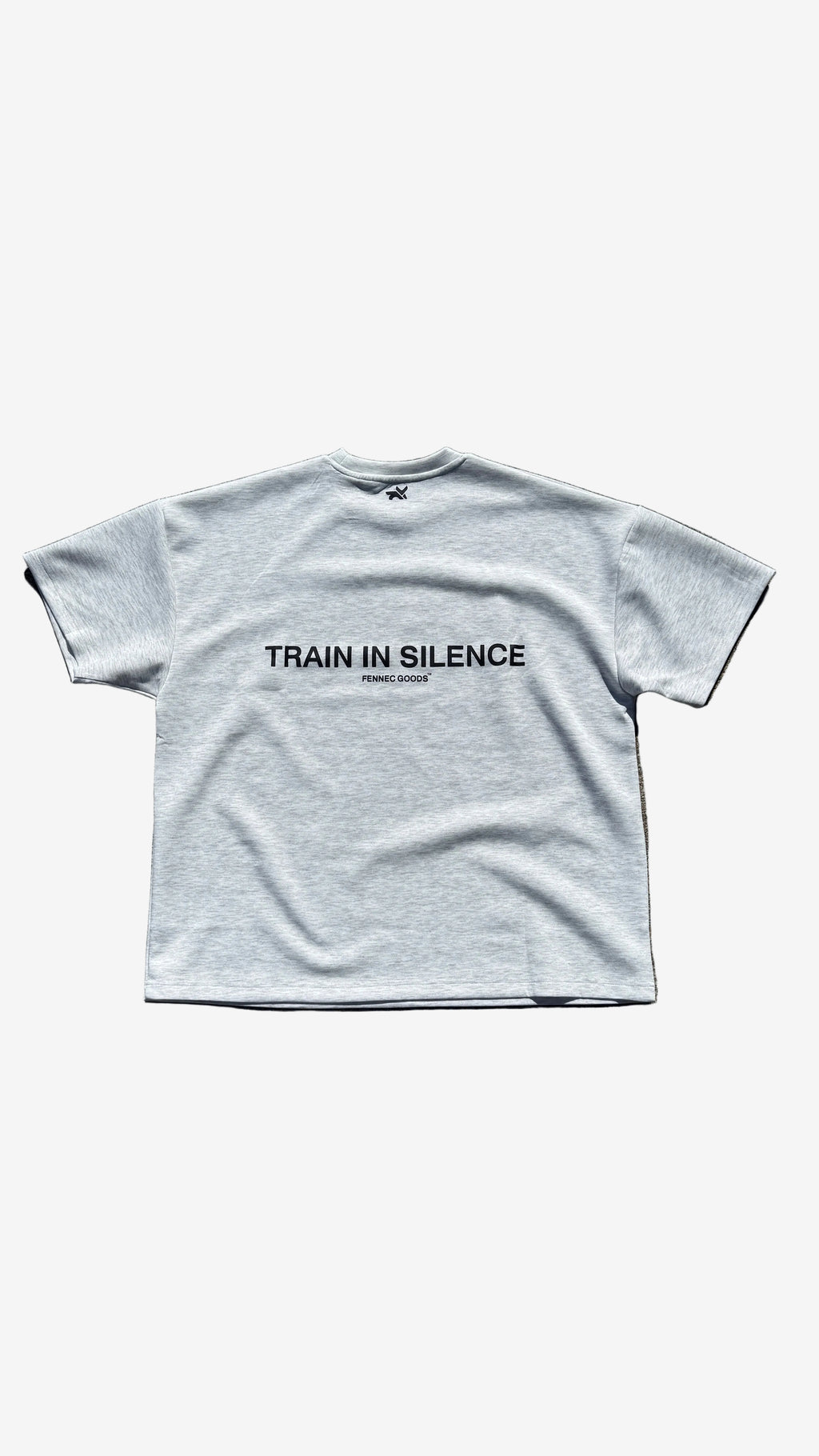 OVERSIZED TRAINING T-SHIRT - ASH GREY