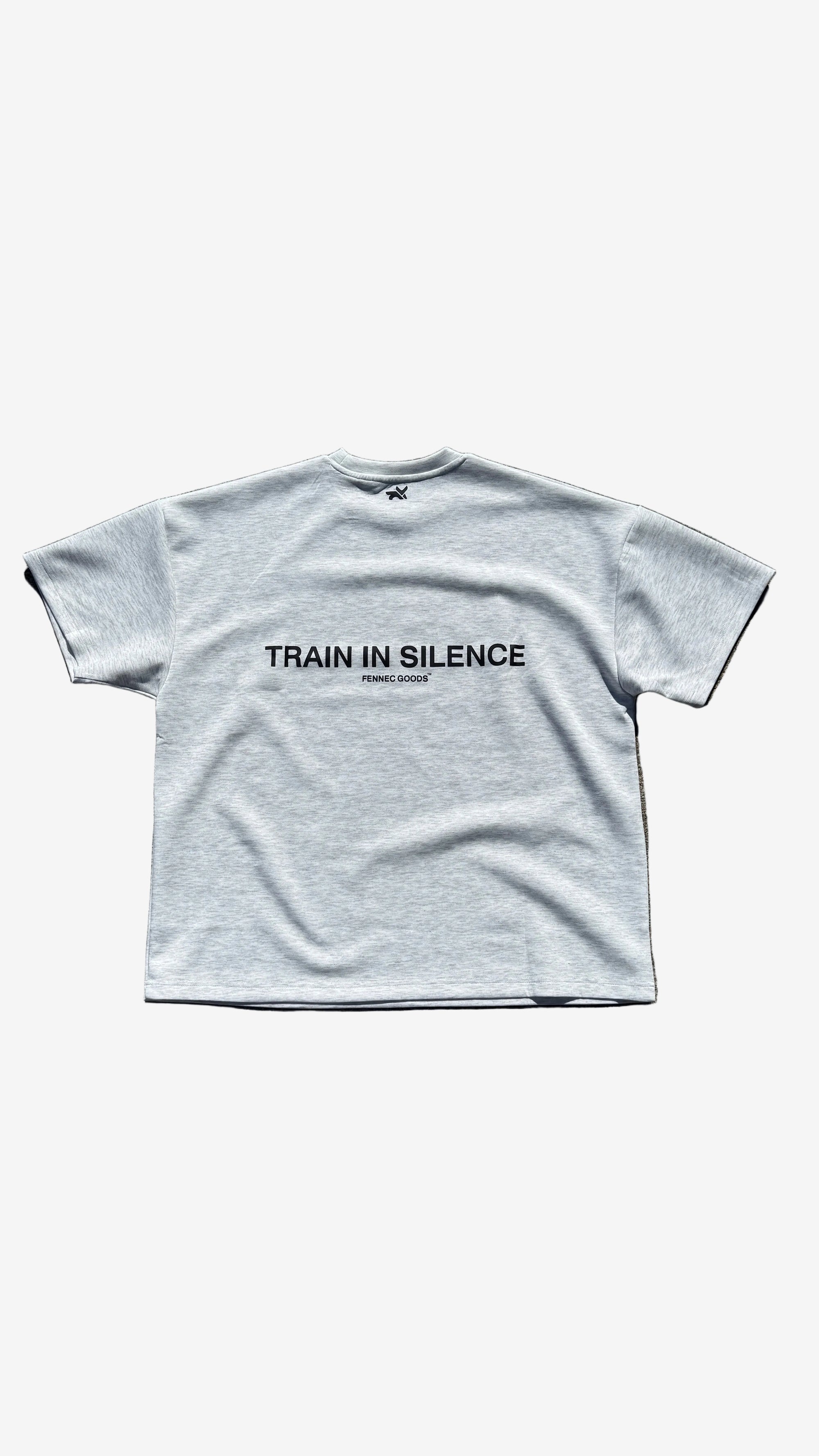 OVERSIZED TRAINING T-SHIRT - ASH GREY