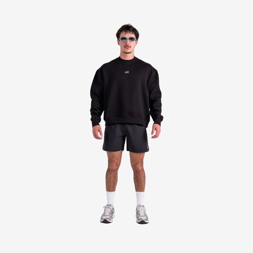 OVERSIZED SWEATSHIRT - BLACK