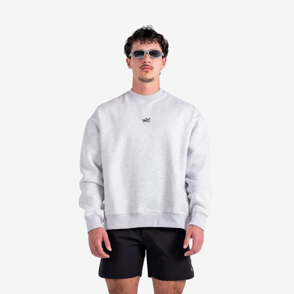 OVERSIZED SWEATSHIRT - ICE GREY