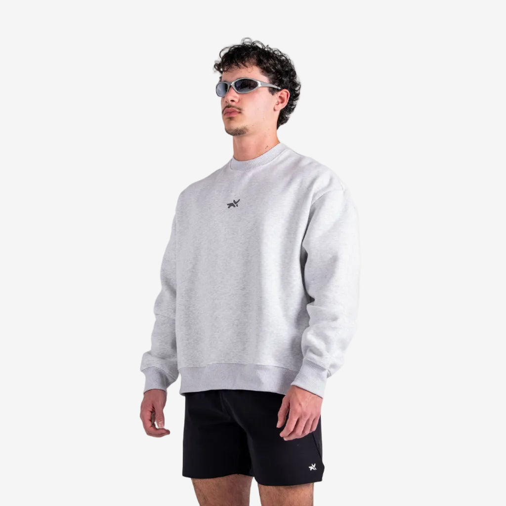 OVERSIZED SWEATSHIRT - ICE GREY