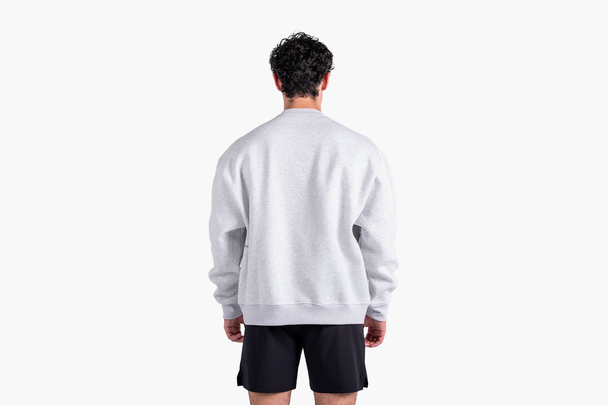 OVERSIZED SWEATSHIRT - ICE GREY