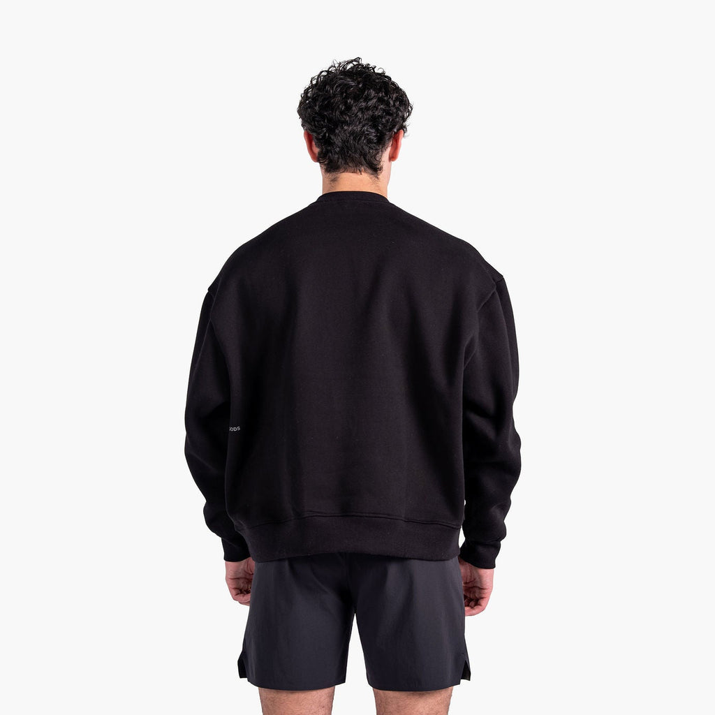 OVERSIZED SWEATSHIRT - BLACK