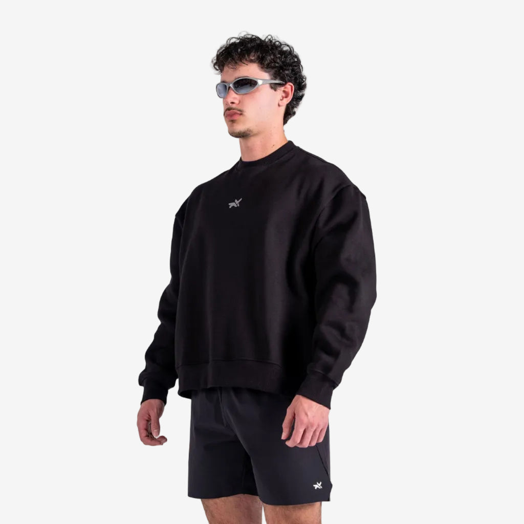 OVERSIZED SWEATSHIRT - BLACK