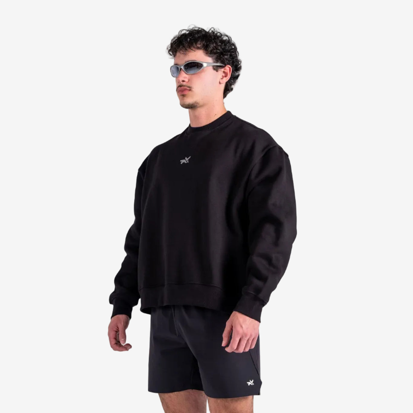 OVERSIZED SWEATSHIRT - BLACK
