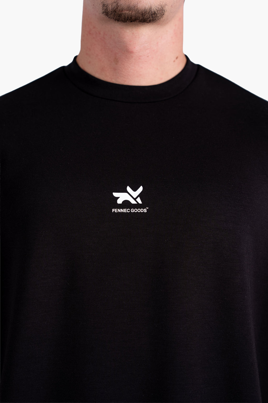 SHORT ARM COMPRESSION TOP - BLACK