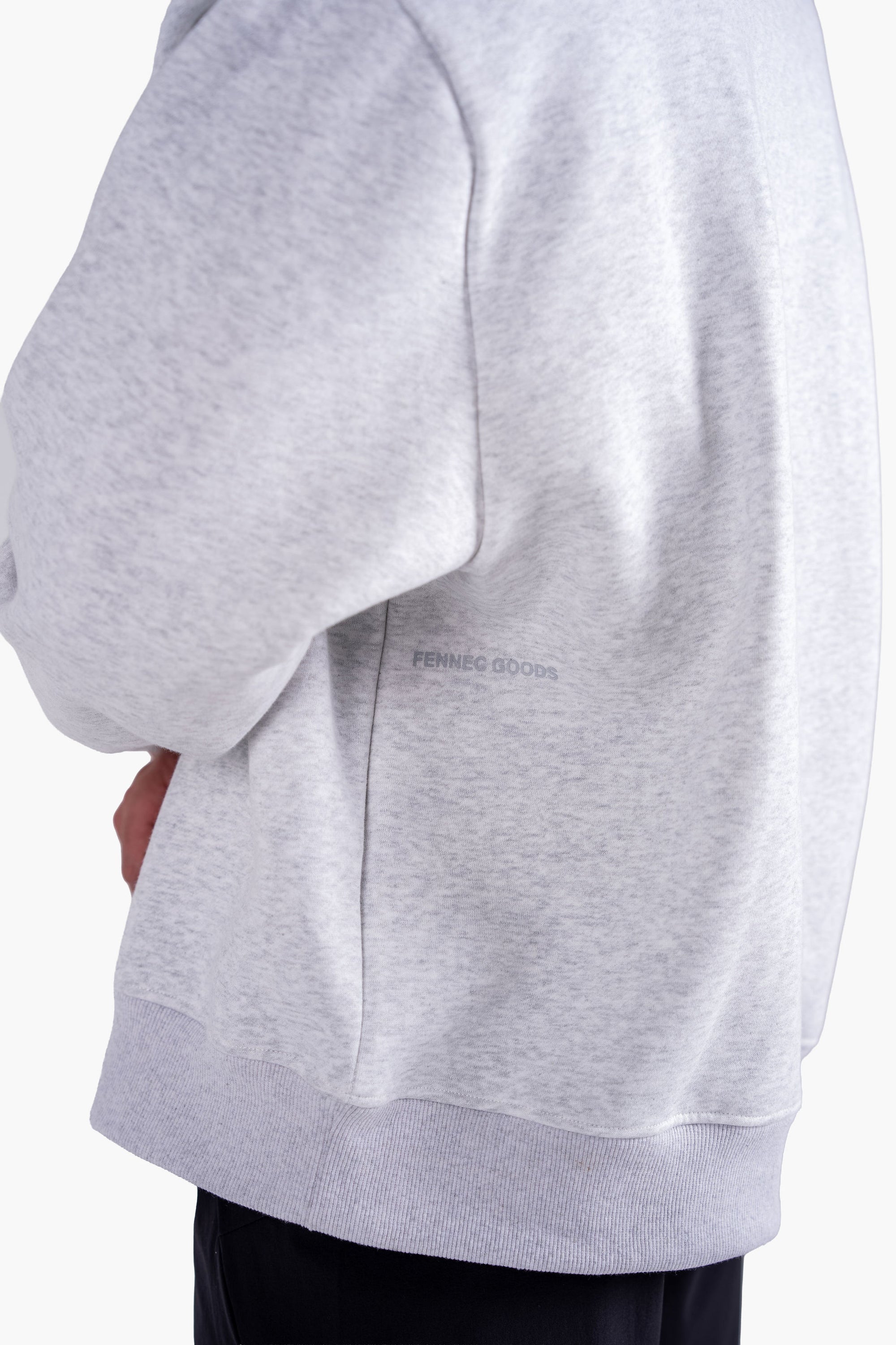 OVERSIZED SWEATSHIRT - ICE GREY