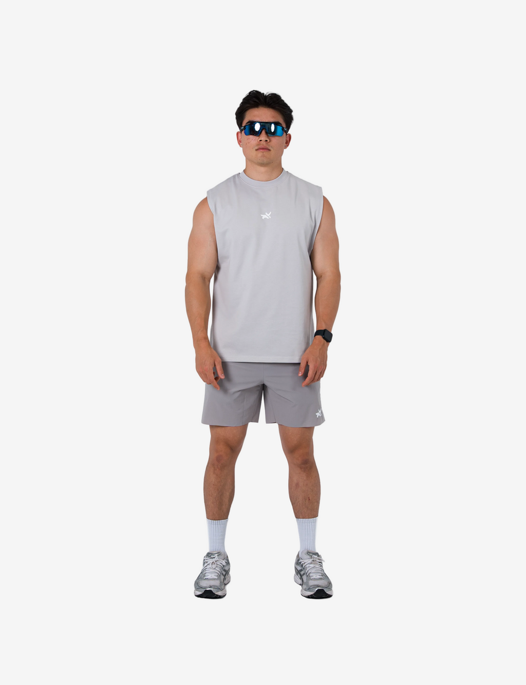 TRAINING SHORTS - CLOUD GREY