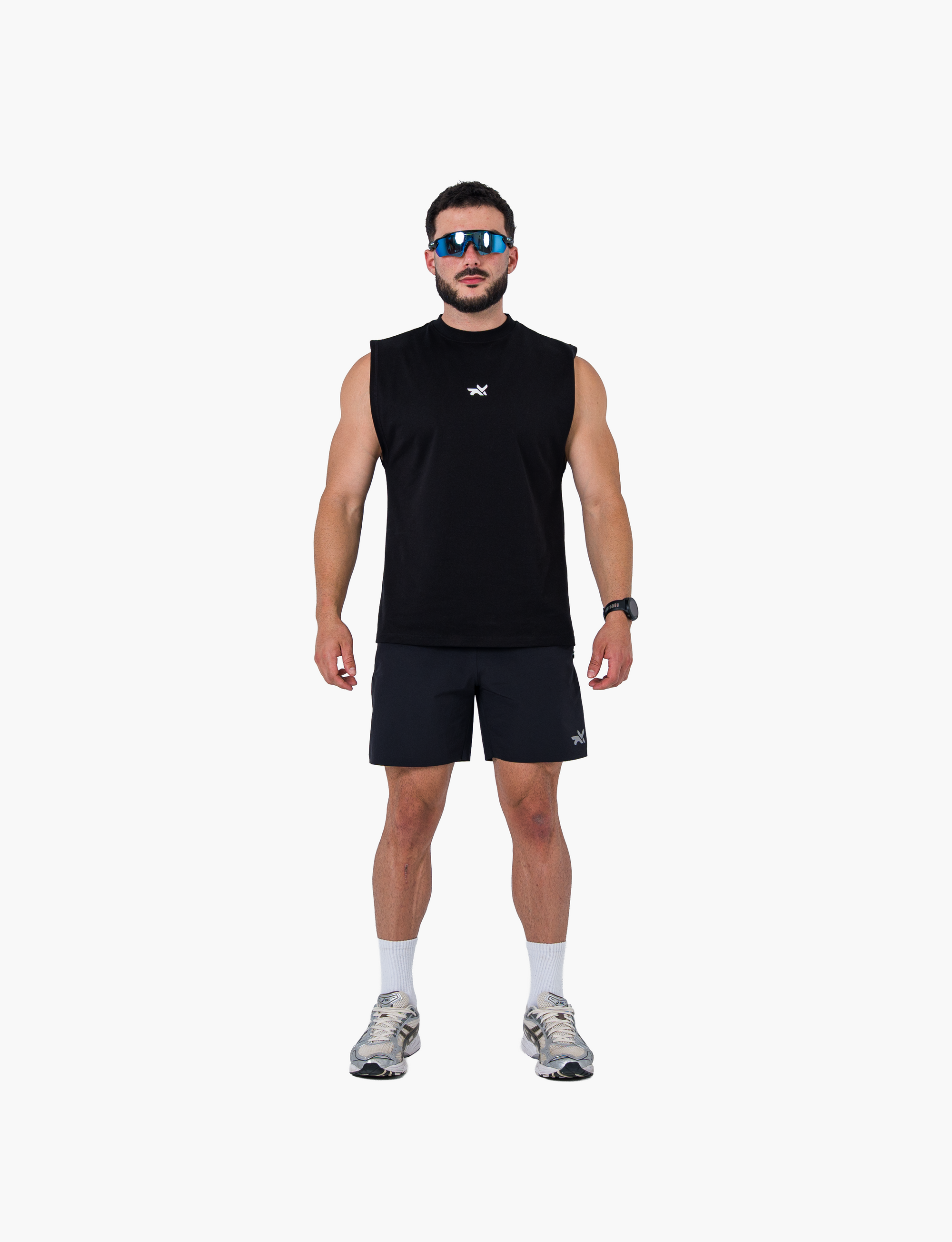 OVERSIZED TANK - STRAIGHT BLACK