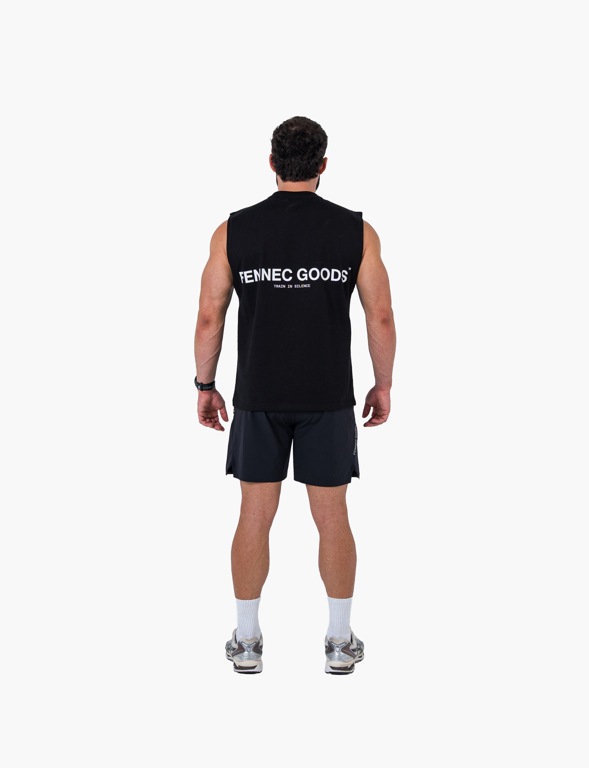 OVERSIZED TANK - STRAIGHT BLACK