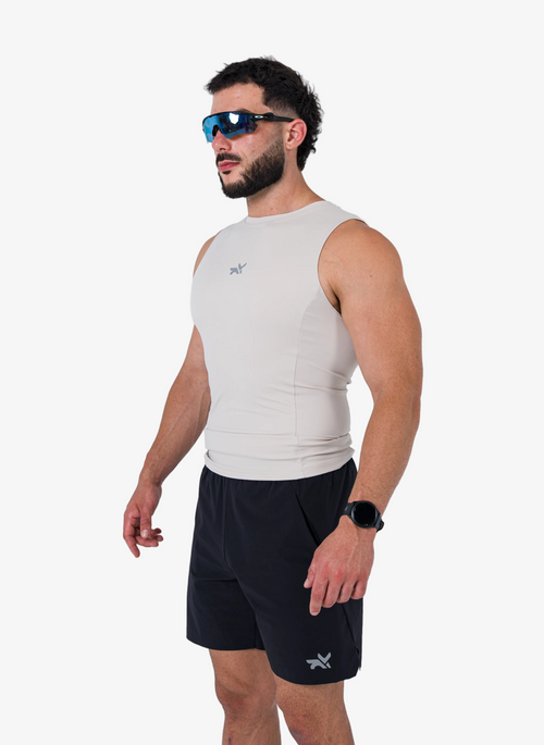 HEAVYWEIGHT COMPRESSION TANK V2 - SAHARA SAND