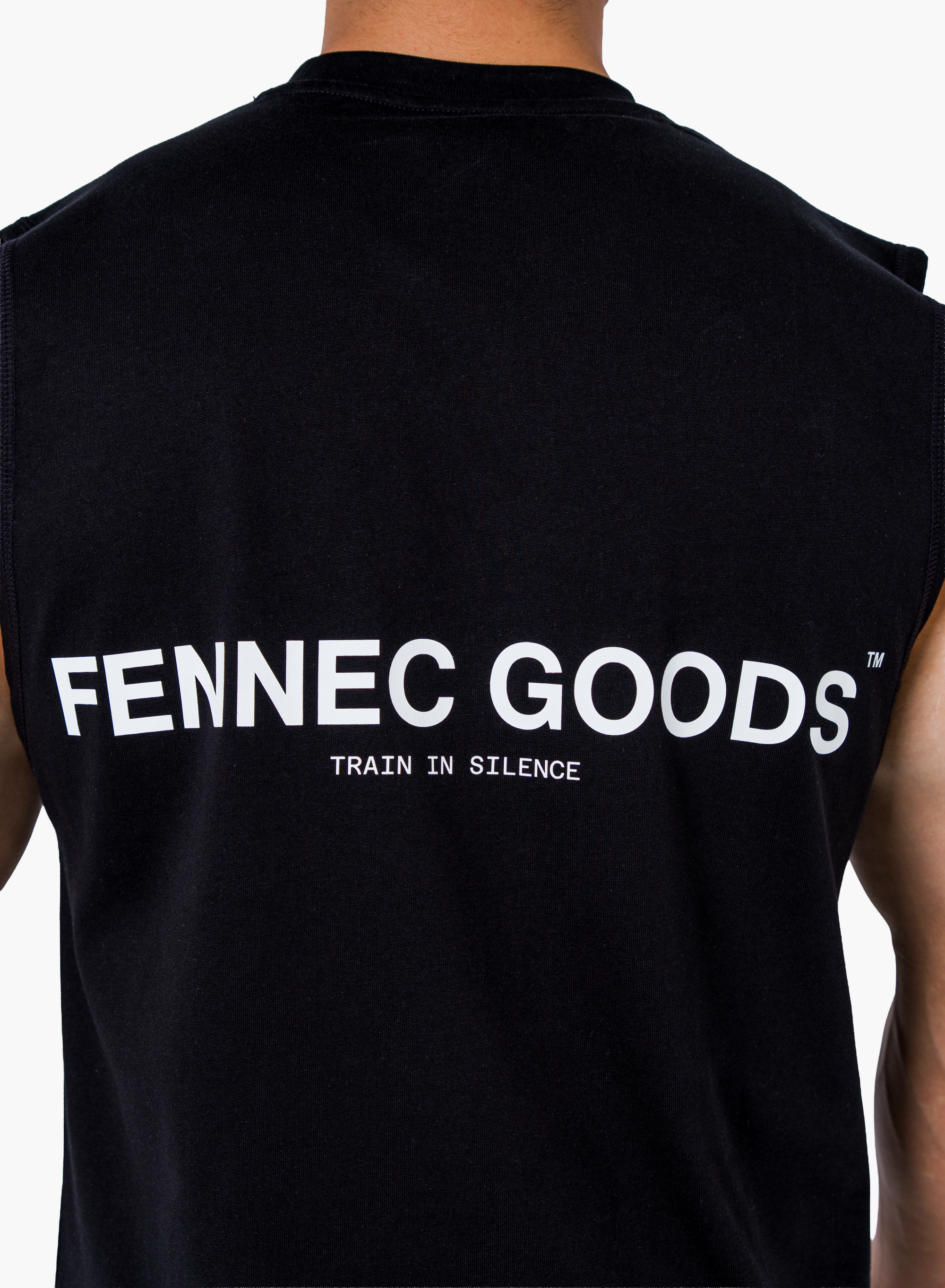 OVERSIZED TANK - STRAIGHT BLACK