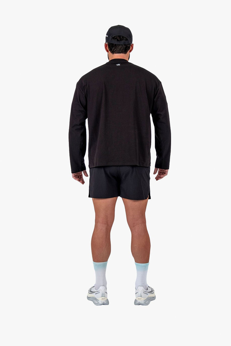 LONG SLEEVE T SHIRT - BLACK