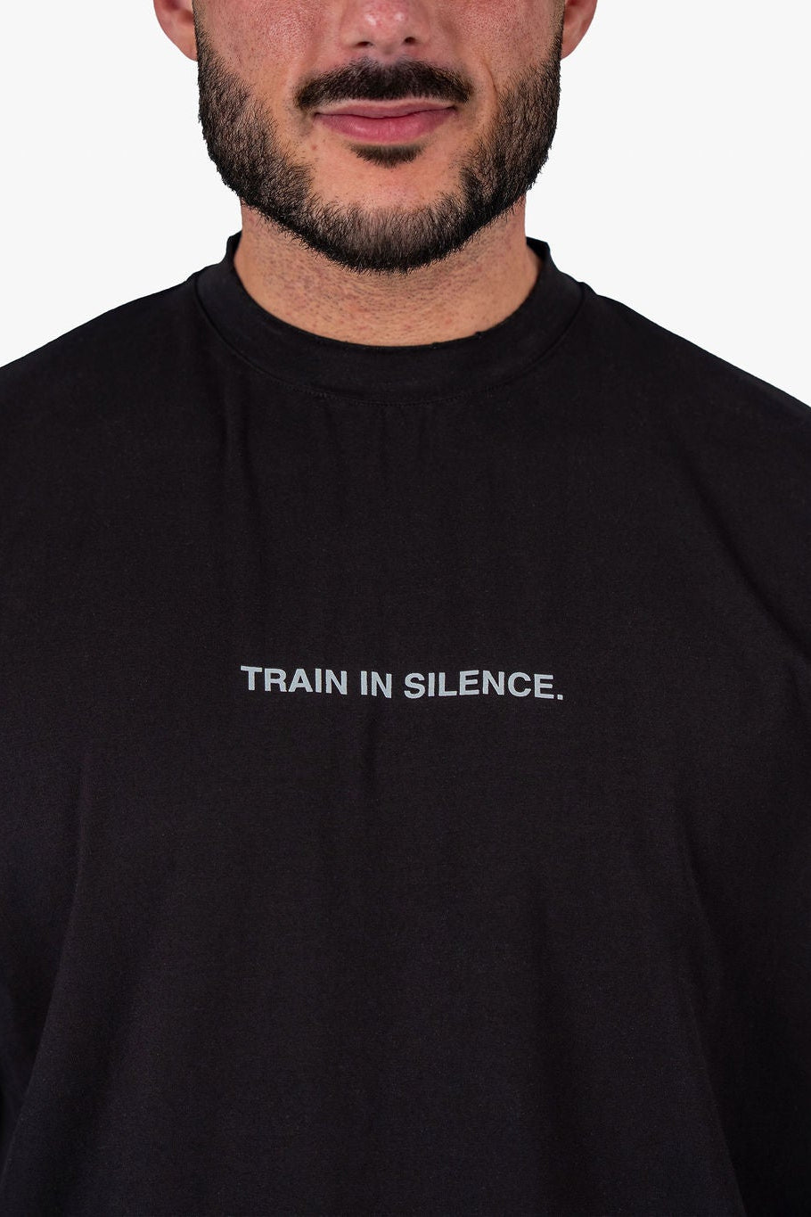 LONG SLEEVE T SHIRT - BLACK