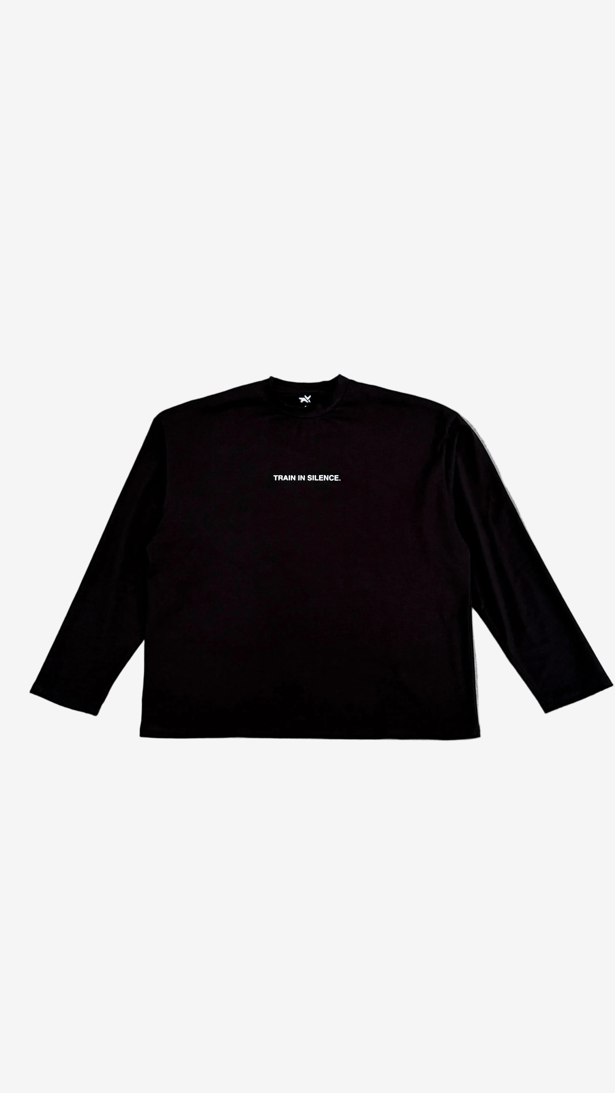 LONG SLEEVE T SHIRT - BLACK