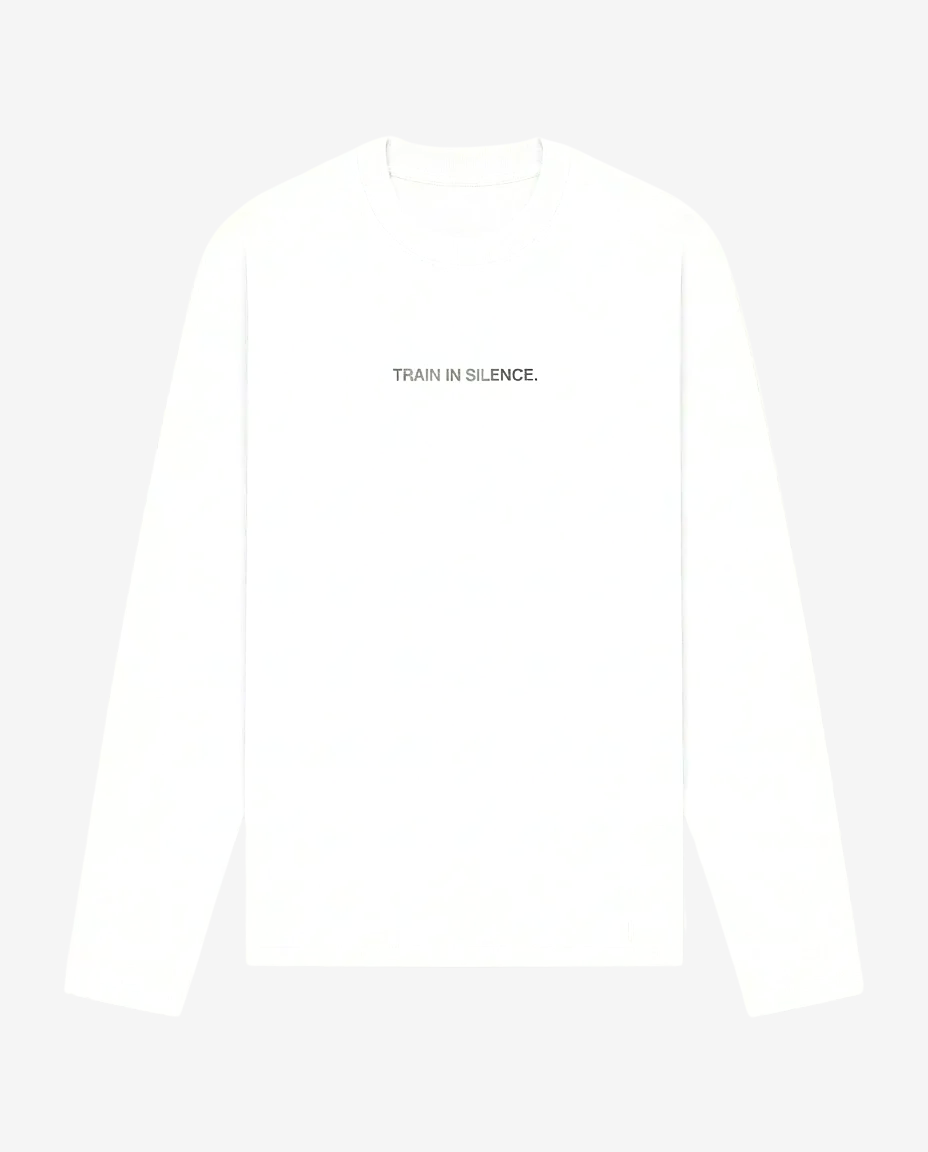 LONG SLEEVE T SHIRT - OPTIC WHITE