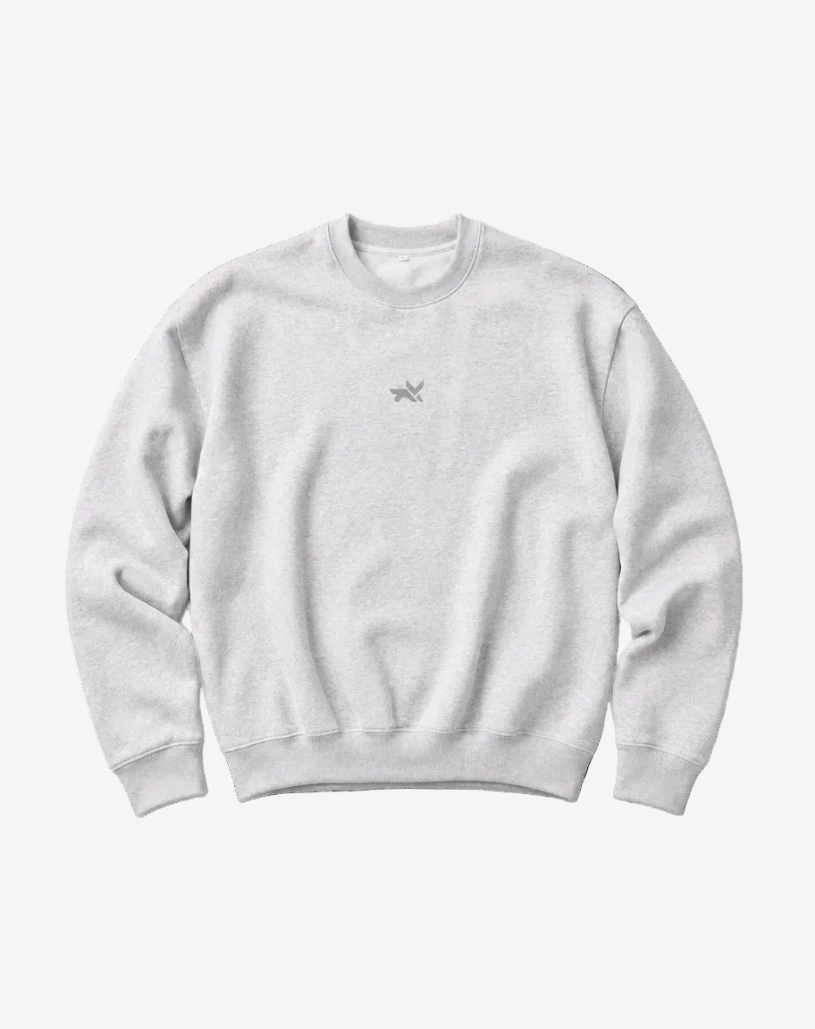 OVERSIZED SWEATSHIRT - ICE GREY