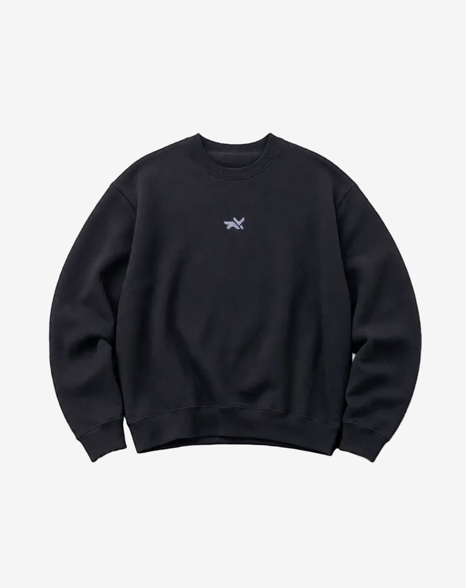 OVERSIZED SWEATSHIRT - BLACK