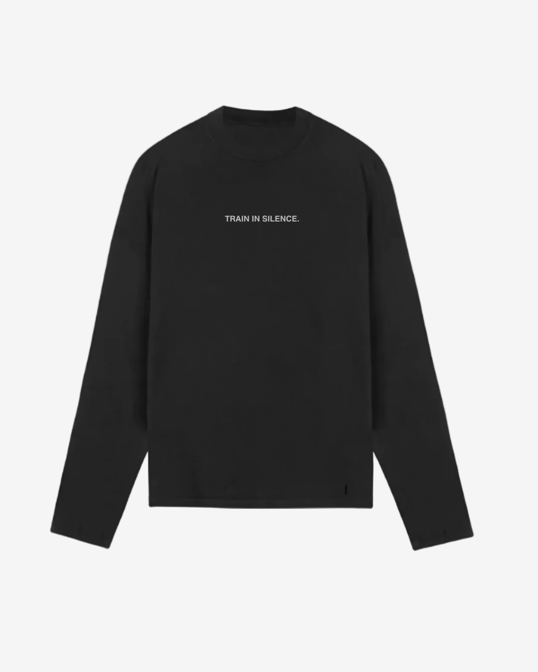 LONG SLEEVE T SHIRT - BLACK